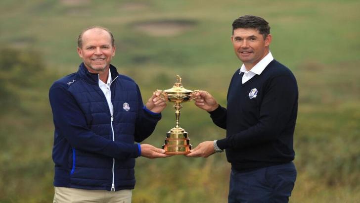 Steve Stricker and Padraig Harrington